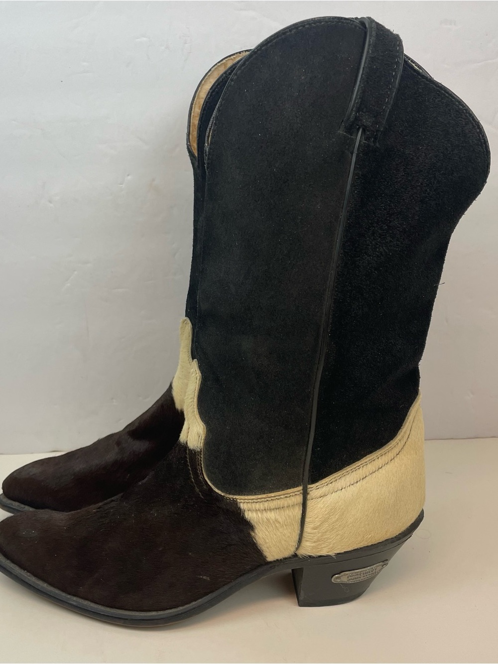 Code West Cow Fur Hair Cowboy Boots Women’s size 8.5  USA - Picture 3 of 9